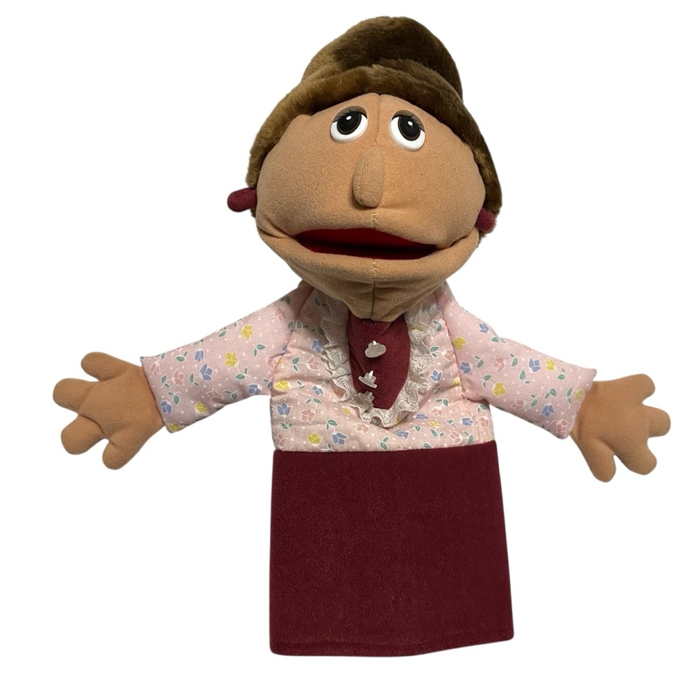 Vintage Puppet Factory Woman Lady Mom Teacher Business